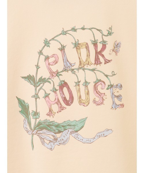 新品未使用　2025年ピンクハウススイートピープリントトレーナー PINK HOUSE｜スイートピープリントトレーナー | Rakuten Fashion