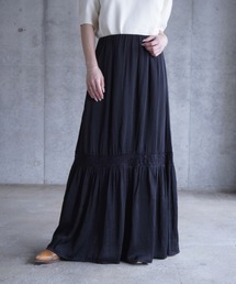 gina tricot（ジーナトリコ）の「Maxi skirt（スカート）」