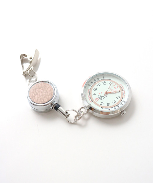 nattito(ナティート)の「〈nattito/ナティート〉Animal Reel Watch/リール付き ナースウォッチ アニマルリール(アナログ腕時計・レディース・ブルー/ブラウン/ピンク/レッド/イエロー・ONE SIZE)」の21枚目の写真