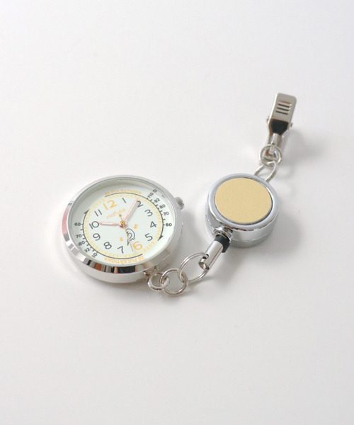 nattito(ナティート)の「〈nattito/ナティート〉Animal Reel Watch/リール付き ナースウォッチ アニマルリール(アナログ腕時計・レディース・ブルー/ブラウン/ピンク/レッド/イエロー・ONE SIZE)」の8枚目の写真