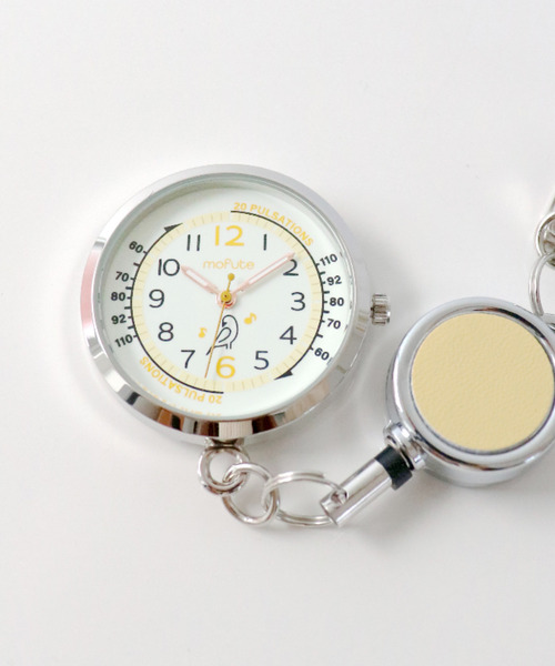 nattito(ナティート)の「〈nattito/ナティート〉Animal Reel Watch/リール付き ナースウォッチ アニマルリール(アナログ腕時計・レディース・ブルー/ブラウン/ピンク/レッド/イエロー・ONE SIZE)」の9枚目の写真