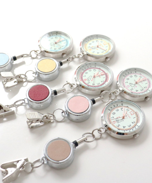 nattito(ナティート)の「〈nattito/ナティート〉Animal Reel Watch/リール付き ナースウォッチ アニマルリール(アナログ腕時計・レディース・ブルー/ブラウン/ピンク/レッド/イエロー・ONE SIZE)」の17枚目の写真