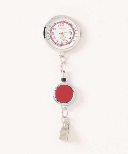 nattito(ナティート)の「〈nattito/ナティート〉Animal Reel Watch/リール付き ナースウォッチ アニマルリール(アナログ腕時計・レディース・ブルー/ブラウン/ピンク/レッド/イエロー・ONE SIZE)」の10枚目の写真