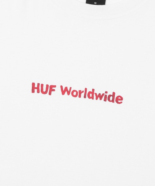 HUF(ハフ)の「MERIDA TEE(Tシャツ/カットソー・メンズ・ホワイト/ブラック・X-SMALL/SMALL/MEDIUM/LARGE/X-LARGE/XX-LARGE)」の8枚目の写真