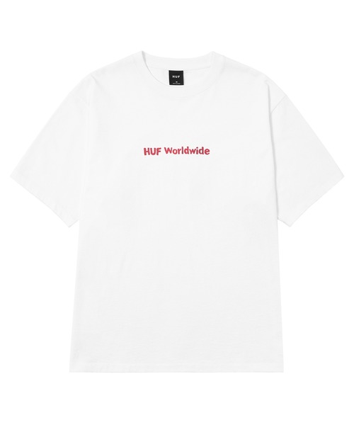 HUF(ハフ)の「MERIDA TEE(Tシャツ/カットソー・メンズ・ホワイト/ブラック・X-SMALL/SMALL/MEDIUM/LARGE/X-LARGE/XX-LARGE)」の6枚目の写真