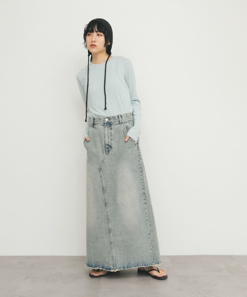 KBF（ケイビーエフ）の「スプリングニットボンネット（ニットキャップ/ビーニー・レディース・ブラック/ベージュ・ONE）」の12枚目の写真