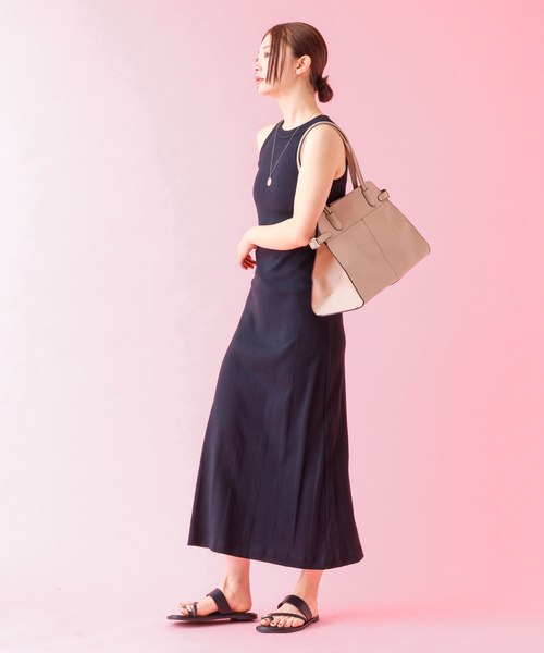 Rouge vif la cle(ルージュヴィフラクレ)の「Avancer/アヴァンセ】クレイマ/トートバッグ【WEB限定】(トートバッグ・レディース・グレイッシュベージュ/ブラック・フリー)」の17枚目の写真
