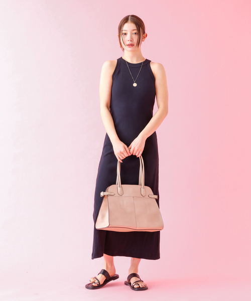 Rouge vif la cle(ルージュヴィフラクレ)の「Avancer/アヴァンセ】クレイマ/トートバッグ【WEB限定】(トートバッグ・レディース・グレイッシュベージュ/ブラック・フリー)」の18枚目の写真
