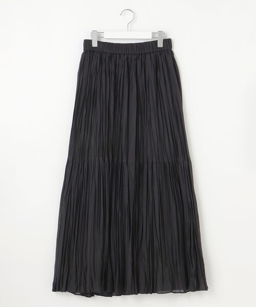 ハンドワッシャープリーツ スカート（スカート）｜自由区（ジユウク