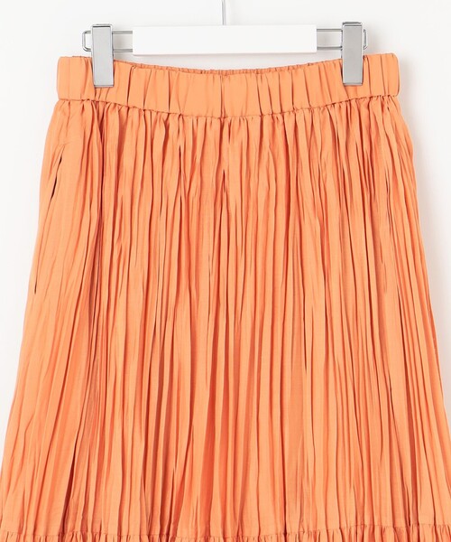 ハンドワッシャープリーツ スカート（スカート）｜自由区（ジユウク