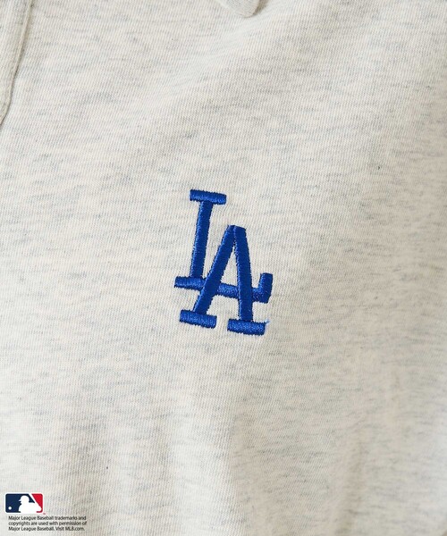 FREAK'S STORE(フリークスストア)の「MLB ポロTシャツ/ポロシャツ(Tシャツ/カットソー・レディース・ホワイト/ライトグレー/チャコール/ネイビー・フリ-)」の13枚目の写真