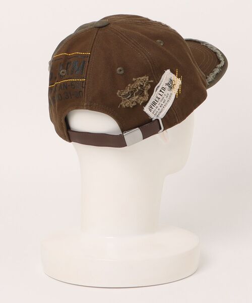 AVIREX(アヴィレックス)の「【RS】【AVIREX】Dameg Cap(キャップ・メンズ・ネイビー/オリーブ・FREE)」の3枚目の写真