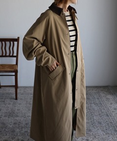 セール】Twill Soutiencollar Coat（モッズコート）｜anuke