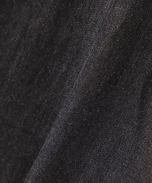 AULA AILA（アウラアイラ）の「AULA AILA/アウラアイラ/別注デニムコンビカットワンピース（ワンピース・レディース・ブラック/グレー・0）」の8枚目の写真