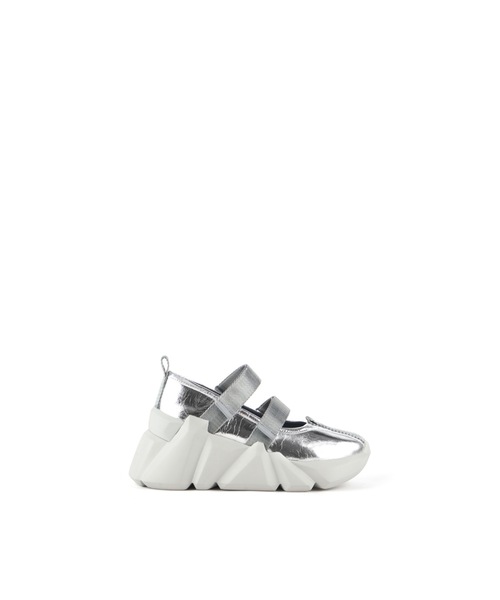 UNITED NUDE（ユナイテッドヌード）の「Space Kick Jane（スニーカー・レディース・シルバー/ブラック/ブルー・38/37/36/35）」の3枚目の写真