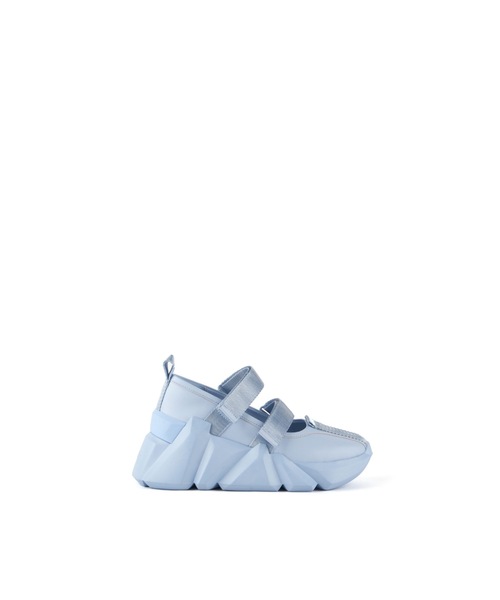 UNITED NUDE（ユナイテッドヌード）の「Space Kick Jane（スニーカー・レディース・シルバー/ブラック/ブルー・38/37/36/35）」の2枚目の写真