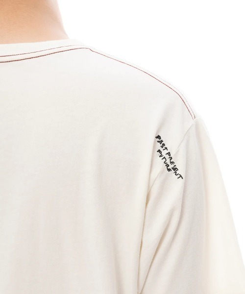 RVCA(ルーカ)の「RVCA メンズ RVCA PFP SS Tシャツ 【2025年春夏モデル】/ルーカロゴクルーネック半袖Tシャツ(Tシャツ/カットソー・メンズ・ブラック系その他/ブルー系その他/オフホワイト・LARGE/MEDIUM/X-LARGE/SMALL)」の6枚目の写真