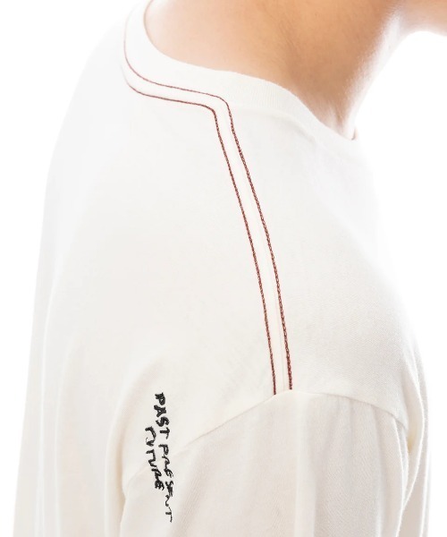 RVCA(ルーカ)の「RVCA メンズ RVCA PFP SS Tシャツ 【2025年春夏モデル】/ルーカロゴクルーネック半袖Tシャツ(Tシャツ/カットソー・メンズ・ブラック系その他/ブルー系その他/オフホワイト・LARGE/MEDIUM/X-LARGE/SMALL)」の7枚目の写真