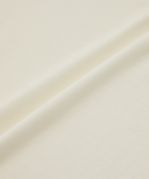 ROPE'（ロペ）の「【洗える】オーガニックコットンハイゲージフレンチスリーブニット（ニット/セーター・レディース・ネイビー/ホワイト/ターコイズブルー・FREE）」の10枚目の写真