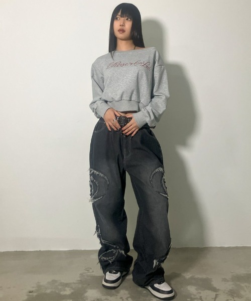 .KOM(ドットコム)の「A'GEM/9 × .kom 『.Kom/ドットケーオーエム』 ワンショルダートップス(Tシャツ/カットソー・レディース・グレー・S)」の10枚目の写真