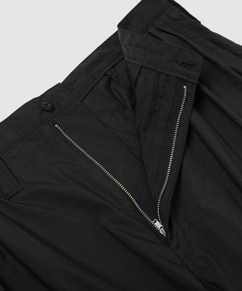 PORTER CLASSIC(ポータークラシック)の「POPLIN BEBOP PANTS(その他パンツ・メンズ・チャコール・L)」の7枚目の写真