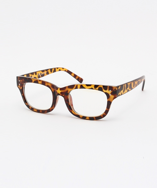 RAGEBLUE(レイジブルー)の「セルフレームPCメガネ/709912(メガネ・メンズ・ダークブラウン/ブラック・FREE)」の1枚目の写真