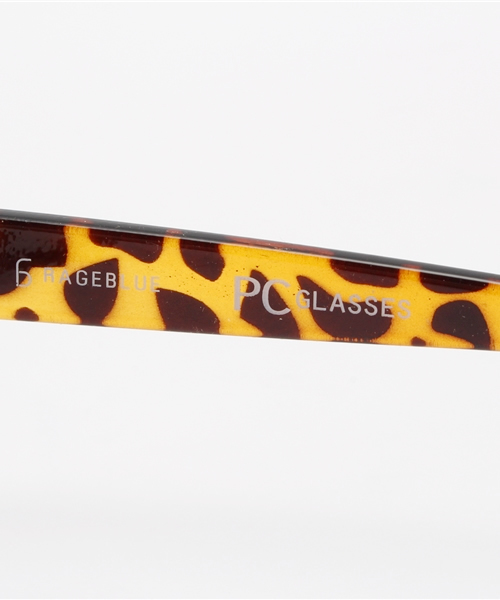 RAGEBLUE(レイジブルー)の「セルフレームPCメガネ/709912(メガネ・メンズ・ダークブラウン/ブラック・FREE)」の8枚目の写真