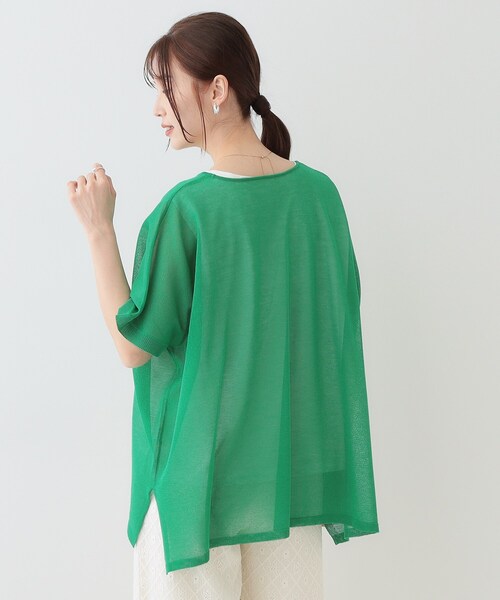 SHOO・LA・RUE(シューラルー)の「【2点セット】インせず着られるシアーニット+タンクトップ(その他トップス・レディース・ライトグレー/グリーン/ブラック/イエロー系その他・01/02/03)」の17枚目の写真