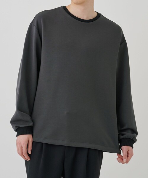 UNITED TOKYO(ユナイテッドトウキョウ)の「AIR CUSHION クルーネックPO(Tシャツ/カットソー・メンズ・ブラック/グレイッシュベージュ/ダークグレー/ライトグレー・1/2/3)」の6枚目の写真