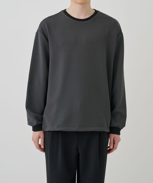 UNITED TOKYO(ユナイテッドトウキョウ)の「AIR CUSHION クルーネックPO(Tシャツ/カットソー・メンズ・ブラック/グレイッシュベージュ/ダークグレー/ライトグレー・1/2/3)」の7枚目の写真