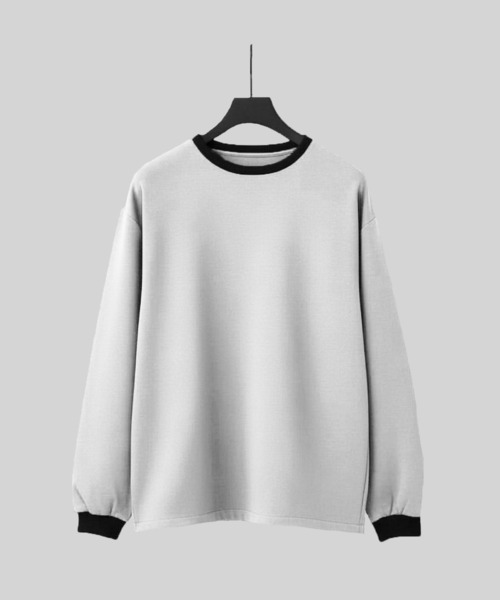 UNITED TOKYO(ユナイテッドトウキョウ)の「AIR CUSHION クルーネックPO(Tシャツ/カットソー・メンズ・ブラック/グレイッシュベージュ/ダークグレー/ライトグレー・1/2/3)」の2枚目の写真