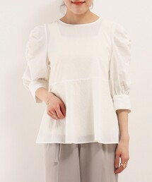 カラミタンブラーブラウス