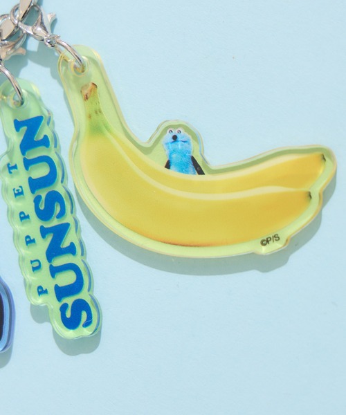 パペットスンスン】 3チャームキーホルダー（キーホルダー）｜Paradise