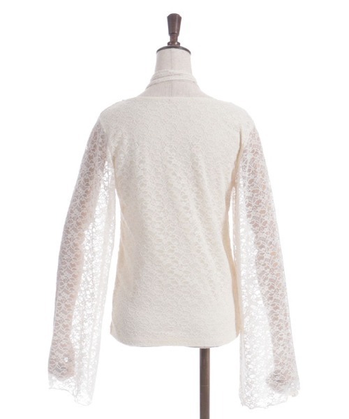 axes femme（アクシーズファム）の「ストラップレーストップス（Tシャツ/カットソー・レディース・ブラック/クリーム・FREE）」の15枚目の写真