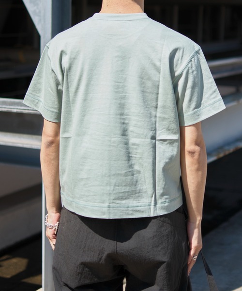JIAN YE(ジェンイェ)の「CIRCLE T(Tシャツ/カットソー・メンズ・ブルー/ダークグレー・L/M)」の12枚目の写真