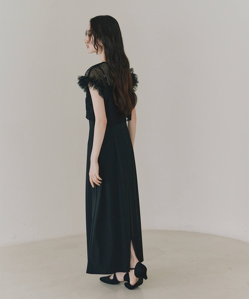 セール】ドットブラウスセットドレス【kaene直営限定】結婚式