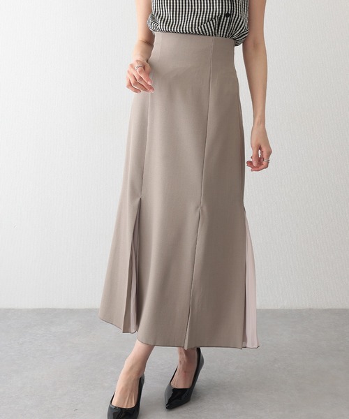 HARE イソザイティアード、ドッキングシアー　スカート2点 JUNOAH｜シアープリーツティアードスカート | Rakuten Fashion