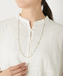 MELROSE claire（メルローズ クレール）の「【ビーズミニループネックレス】（ネックレス）」