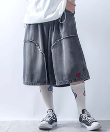 wide buggy denim Jorts/ワイド バギー デニム ジョーツ