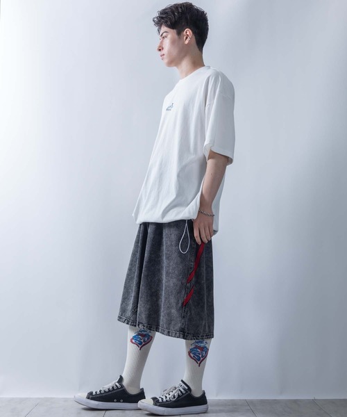 セール】wide buggy denim Jorts/ワイド バギー デニム ジョーツ セール】wide buggy denim Jorts/ワイド バギー デニム ジョーツ
