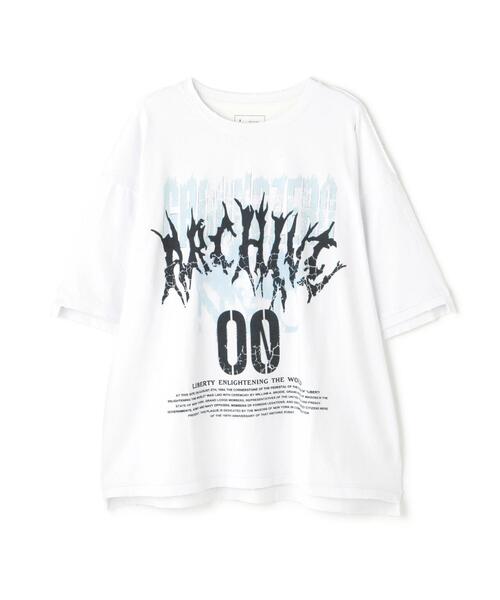 【DankeSchon】SWITCH S/S TEE NYC 2色展開 ブラック ホワイト DankeSchon/ダンケシェーン/SWITCH S/S TEE NYC（Tシャツ