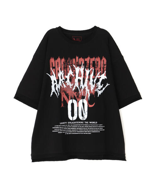 DankeSchon SWITCH S/S TEE Tシャツ ブラック DANKE SCHON tシャツ DankeSchon/ダンケシェーン/SWITCH S/S TEE