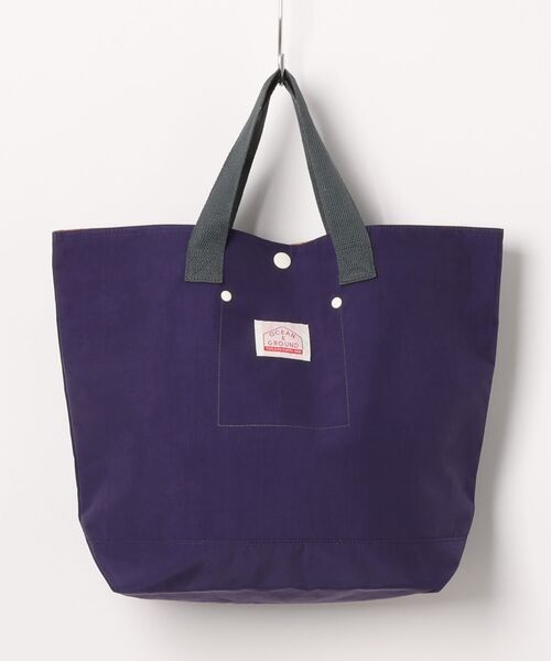 Ocean&Ground（オーシャン&グラウンド）の「ﾚｯｽﾝﾊﾞｯｸ GOODAY（トートバッグ・キッズ・ブルー系その他/ライトパープル/サーモンピンク/ダークネイビー/ライトピンク/エメラルド/ラベンダー/マスタード/ブルー/ターコイズブルー/グリーン/カーキ/ピンク/ベージュ/ダークグリーン/イエロー/レッド・FREE）」の8枚目の写真