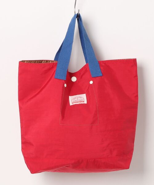 Ocean&Ground（オーシャン&グラウンド）の「ﾚｯｽﾝﾊﾞｯｸ GOODAY（トートバッグ・キッズ・ブルー系その他/ライトパープル/サーモンピンク/ダークネイビー/ライトピンク/エメラルド/ラベンダー/マスタード/ブルー/ターコイズブルー/グリーン/カーキ/ピンク/ベージュ/ダークグリーン/イエロー/レッド・FREE）」の17枚目の写真