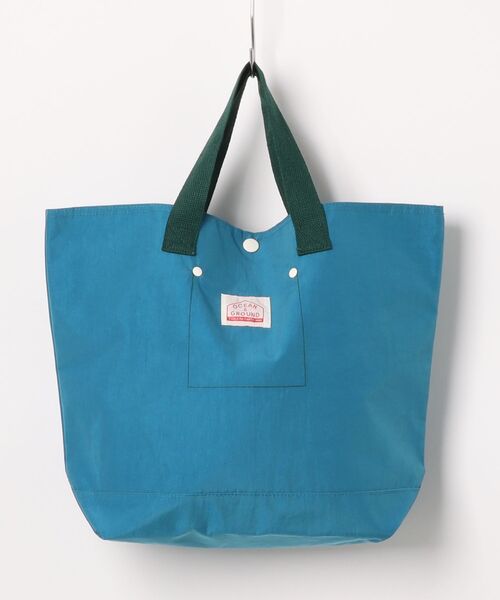 Ocean&Ground（オーシャン&グラウンド）の「ﾚｯｽﾝﾊﾞｯｸ GOODAY（トートバッグ・キッズ・ブルー系その他/ライトパープル/サーモンピンク/ダークネイビー/ライトピンク/エメラルド/ラベンダー/マスタード/ブルー/ターコイズブルー/グリーン/カーキ/ピンク/ベージュ/ダークグリーン/イエロー/レッド・FREE）」の6枚目の写真