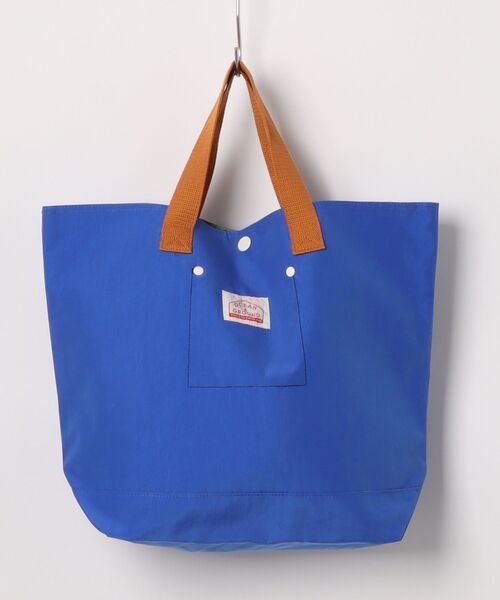 Ocean&Ground（オーシャン&グラウンド）の「ﾚｯｽﾝﾊﾞｯｸ GOODAY（トートバッグ・キッズ・ブルー系その他/ライトパープル/サーモンピンク/ダークネイビー/ライトピンク/エメラルド/ラベンダー/マスタード/ブルー/ターコイズブルー/グリーン/カーキ/ピンク/ベージュ/ダークグリーン/イエロー/レッド・FREE）」の7枚目の写真