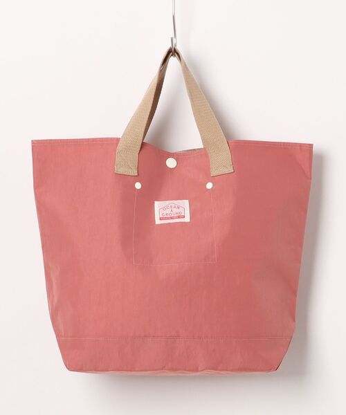 Ocean&Ground（オーシャン&グラウンド）の「ﾚｯｽﾝﾊﾞｯｸ GOODAY（トートバッグ・キッズ・ブルー系その他/ライトパープル/サーモンピンク/ダークネイビー/ライトピンク/エメラルド/ラベンダー/マスタード/ブルー/ターコイズブルー/グリーン/カーキ/ピンク/ベージュ/ダークグリーン/イエロー/レッド・FREE）」の16枚目の写真