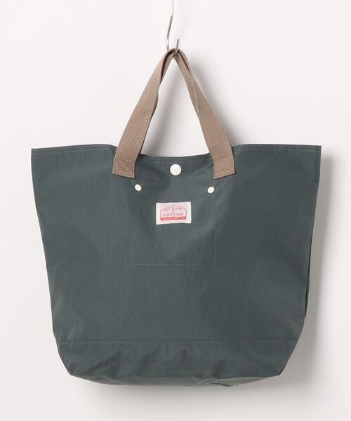 Ocean&Ground（オーシャン&グラウンド）の「ﾚｯｽﾝﾊﾞｯｸ GOODAY（トートバッグ・キッズ・ブルー系その他/ライトパープル/サーモンピンク/ダークネイビー/ライトピンク/エメラルド/ラベンダー/マスタード/ブルー/ターコイズブルー/グリーン/カーキ/ピンク/ベージュ/ダークグリーン/イエロー/レッド・FREE）」の3枚目の写真