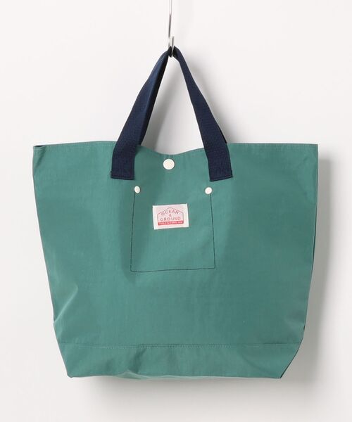 Ocean&Ground（オーシャン&グラウンド）の「ﾚｯｽﾝﾊﾞｯｸ GOODAY（トートバッグ・キッズ・ブルー系その他/ライトパープル/サーモンピンク/ダークネイビー/ライトピンク/エメラルド/ラベンダー/マスタード/ブルー/ターコイズブルー/グリーン/カーキ/ピンク/ベージュ/ダークグリーン/イエロー/レッド・FREE）」の22枚目の写真