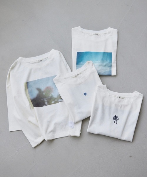 mysty woman（ミスティウーマン）の「【花盛友里さんコラボ】コラボフォトショートTシャツ 493897（Tシャツ/カットソー・レディース・ホワイト系その他4/ホワイト系その他2/ホワイト系その他3/ホワイト系その他・FREE）」の15枚目の写真